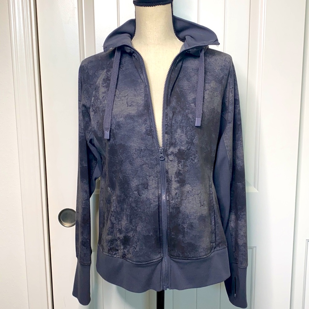 Danskin Gray Hoodie zip up sweater